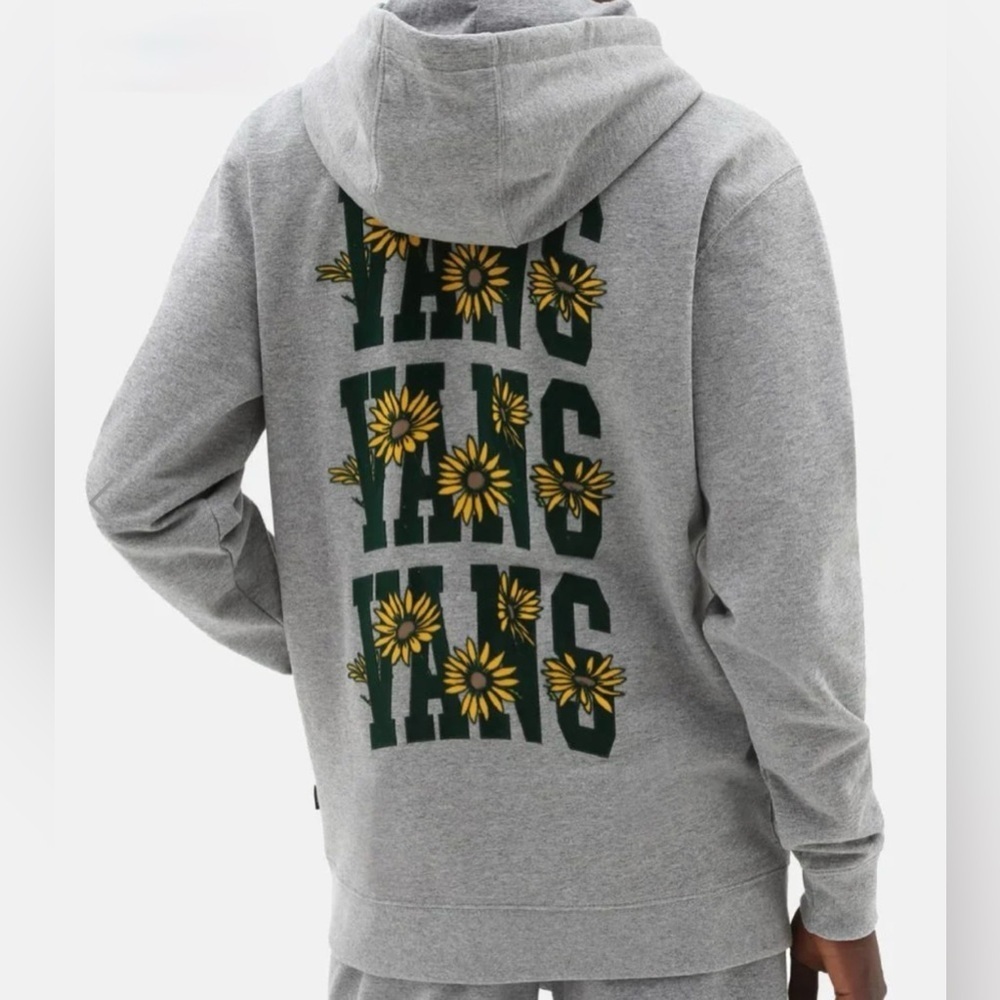 Vans Flowers Hoodie Unisex Small - Picture 3 of 12